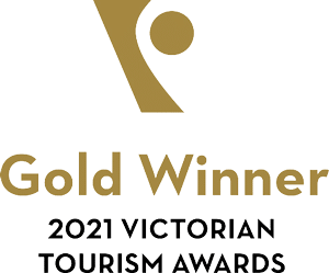 2021 Victoria Tourism Awards Gold Winner